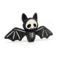 Jellycat Skelebat Jim Black & White 3x35x16cm