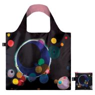 LOQI Wassily Kandinsky Several Circles Bag Multi-Coloured 50x42cm