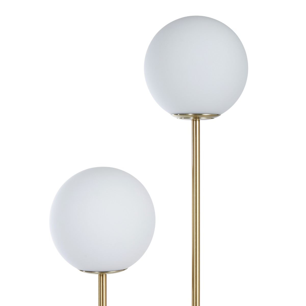 Amalfi Tivoli Floor Lamp Bedroom Living Room Study Standing Light White/Gold - Picture 7 of 9