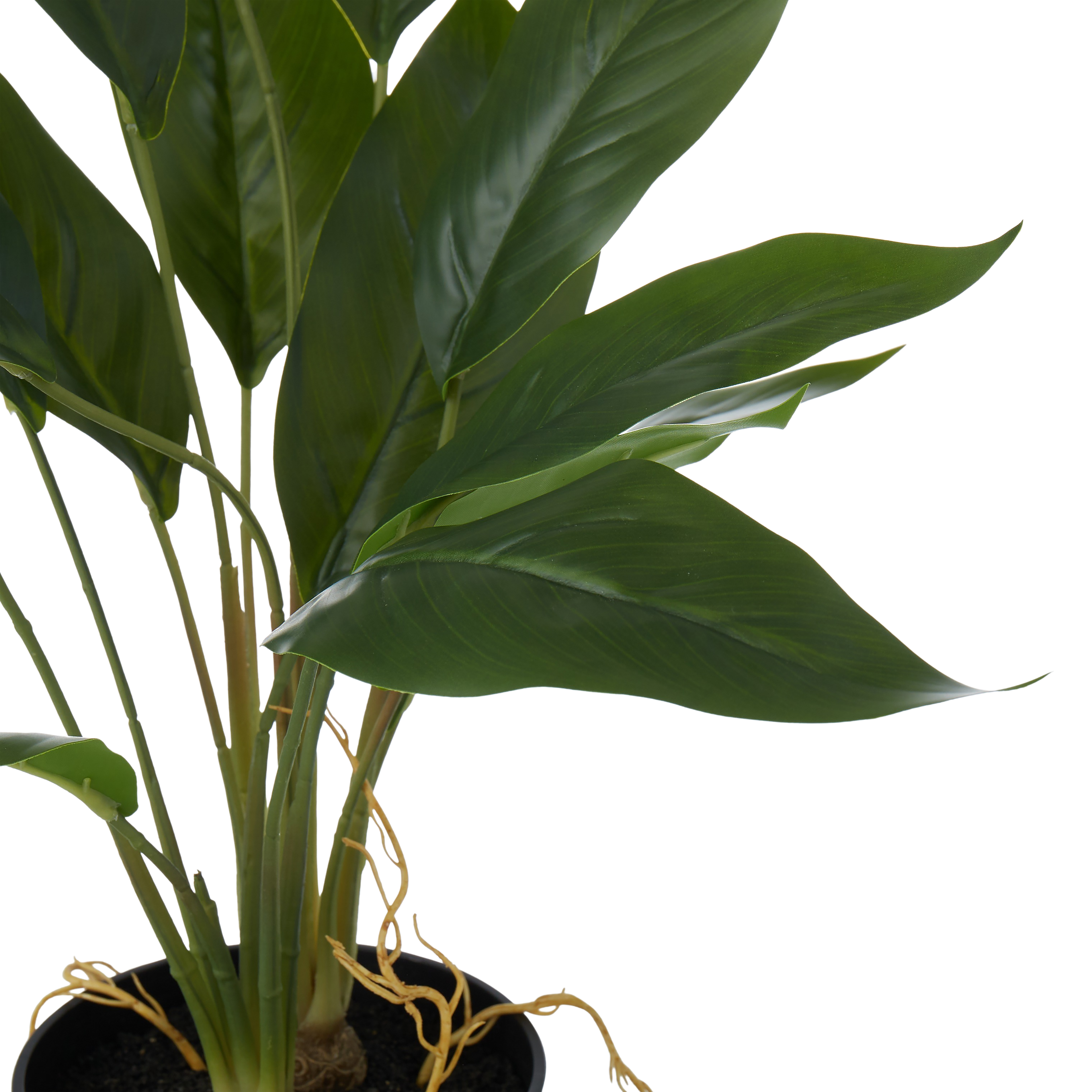 Rogue Artificial Peace Lily Plant in Pot Fake Indoor Potted Plant Home Decor - Picture 2 of 4