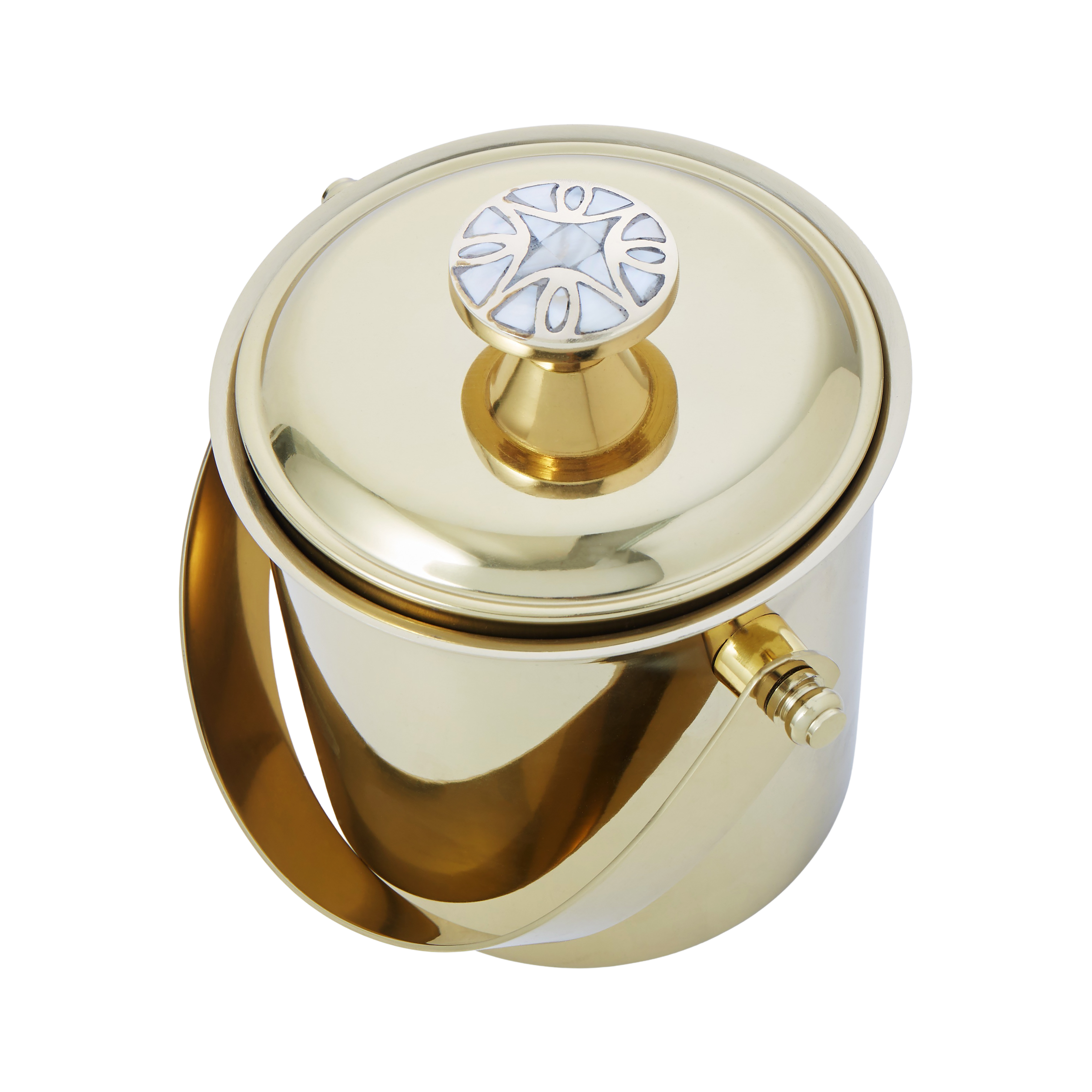 Society Home Ice Bucket Stainles Steel Champagne Beverage Wine Drink Cooler - Picture 2 of 4