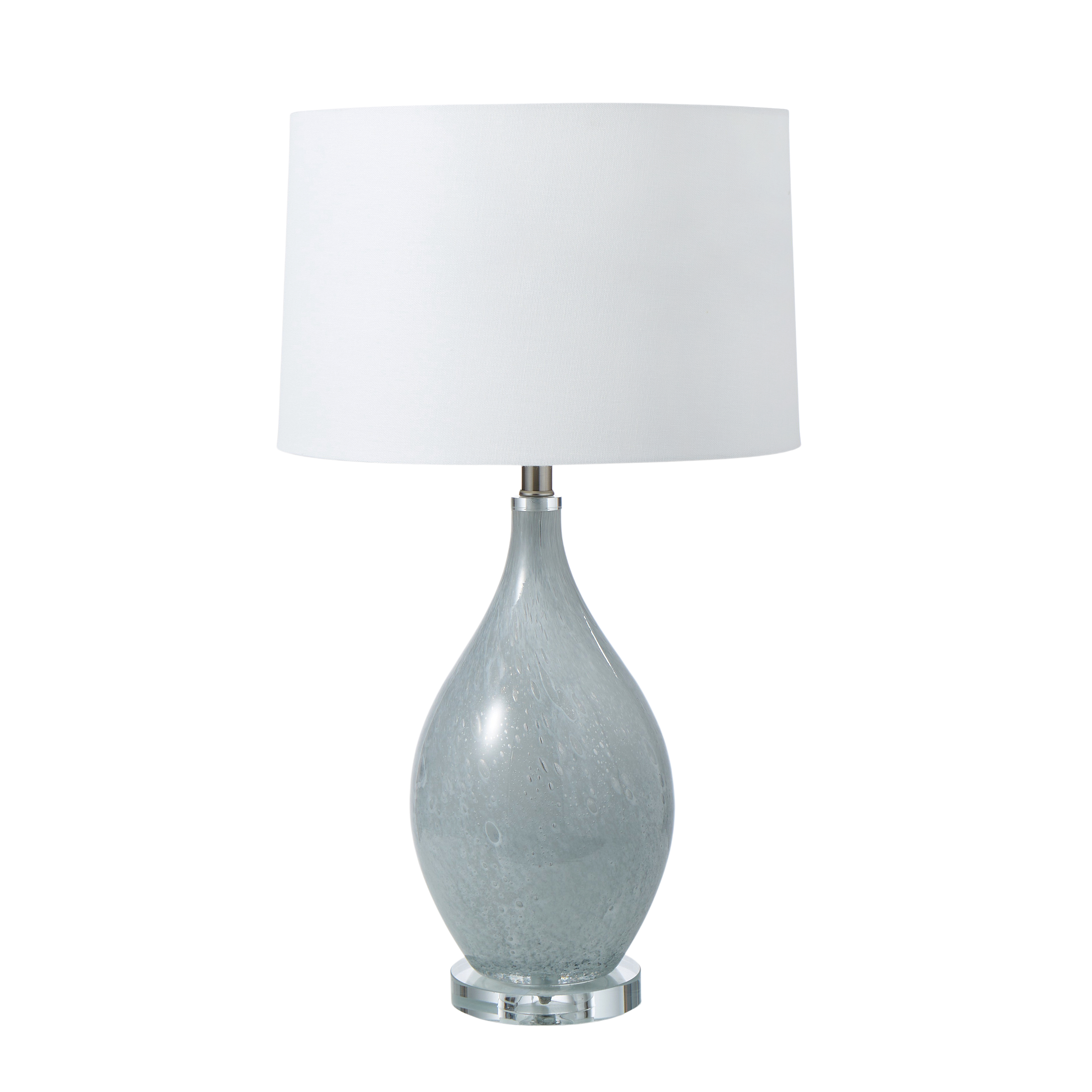 Society Home Opaque Glass Lamp Bright Light Home Decor Bedside Study Room White