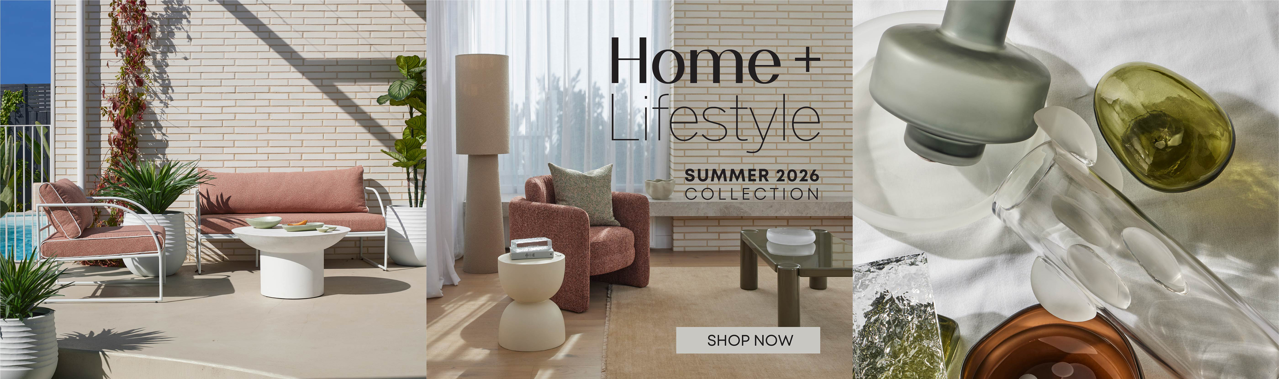 SS26 Homeware Banner - Desktop